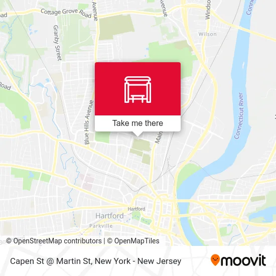 Capen St @ Martin St map