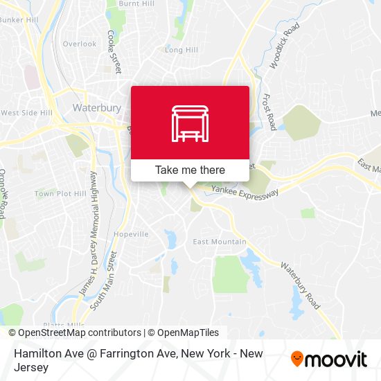 Hamilton Ave @ Farrington Ave map