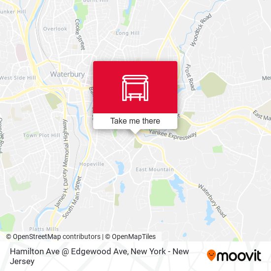 Mapa de Hamilton Ave @ Edgewood Ave