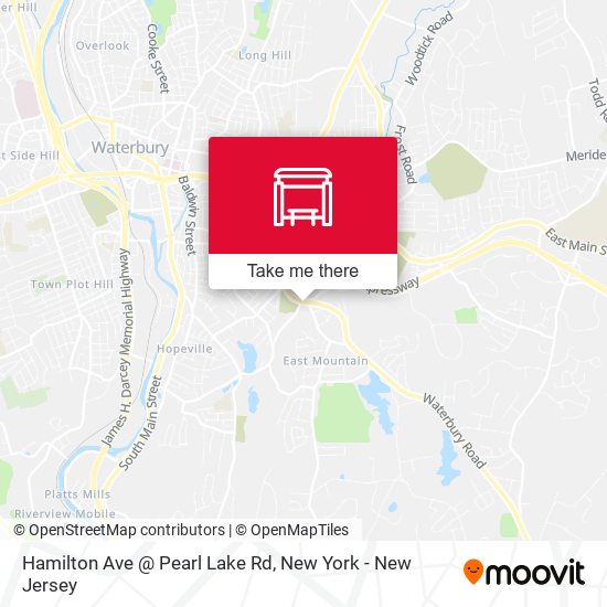 Hamilton Ave @ Pearl Lake Rd map