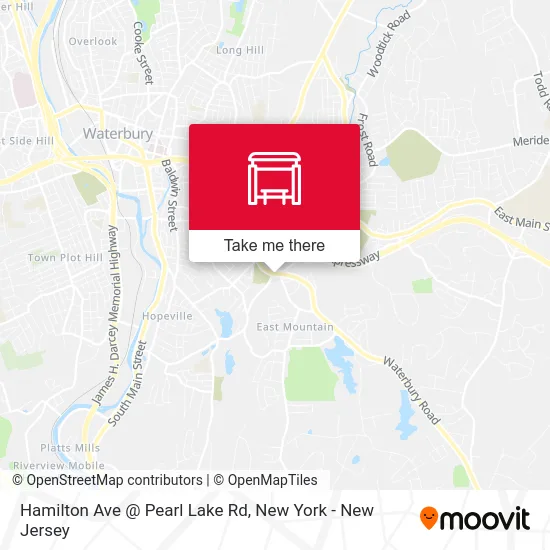 Hamilton Ave @ Pearl Lake Rd map