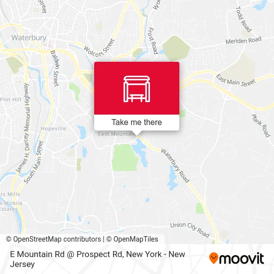 E Mountain Rd @ Prospect Rd map