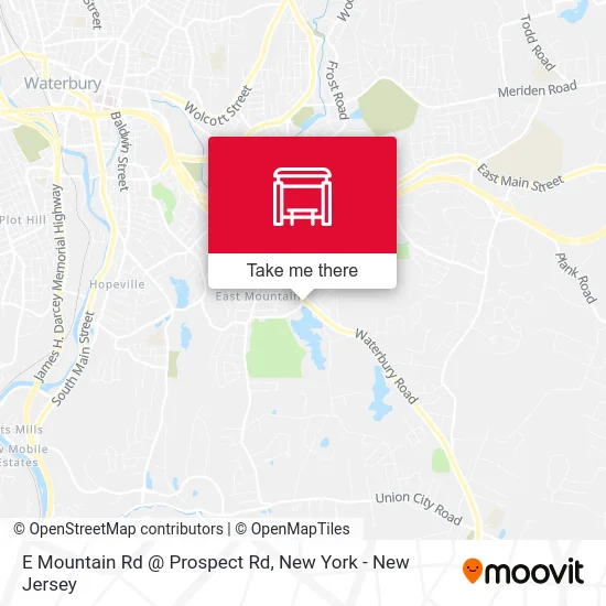 E Mountain Rd @ Prospect Rd map