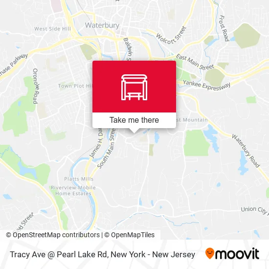Mapa de Tracy Ave @ Pearl Lake Rd