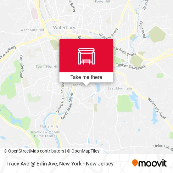 Mapa de Tracy Ave @ Edin Ave