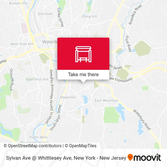 Sylvan Ave @ Whittlesey Ave map