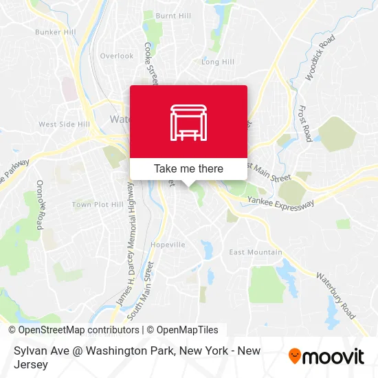 Sylvan Ave @ Washington Park map