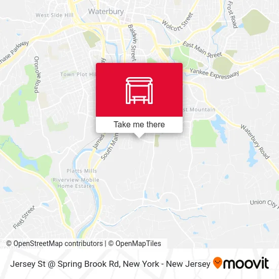 Jersey St @ Spring Brook Rd map