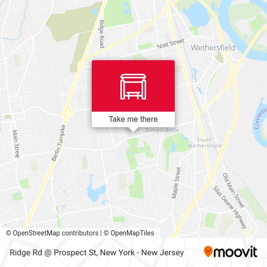 Ridge Rd @ Prospect St map