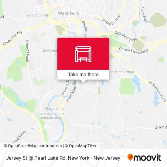 Mapa de Jersey St @ Pearl Lake Rd