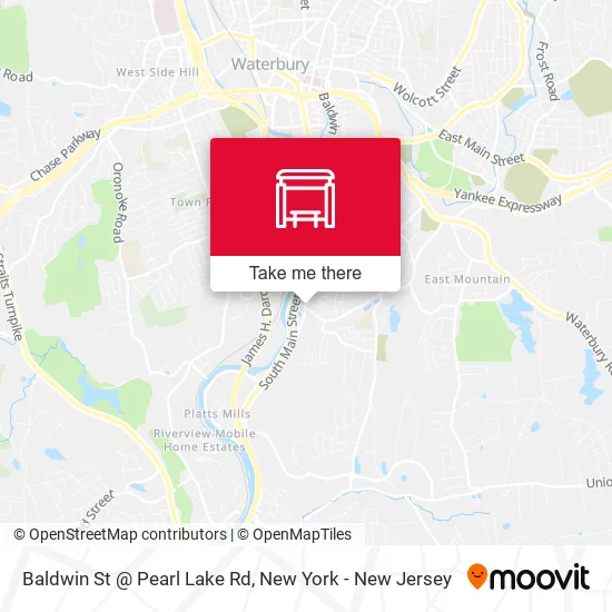 Mapa de Baldwin St @ Pearl Lake Rd