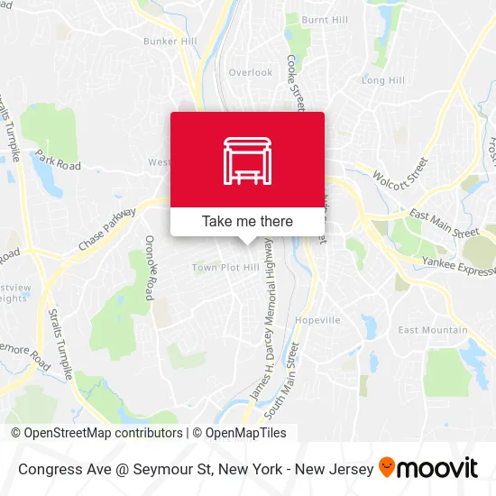 Congress Ave @ Seymour St map
