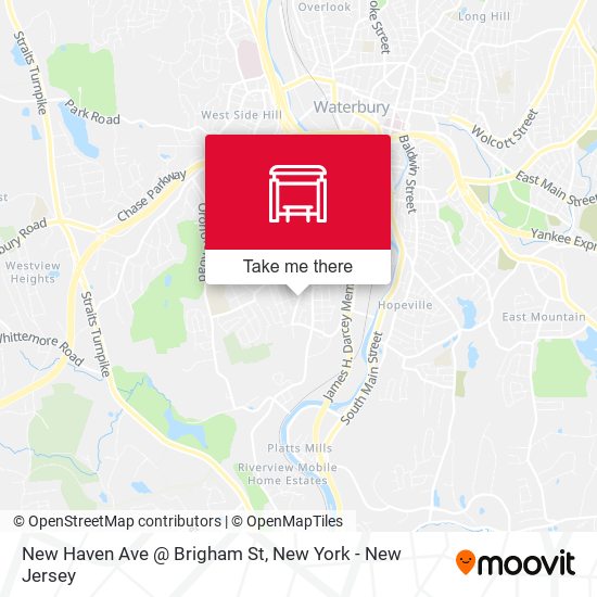 New Haven Ave @ Brigham St map