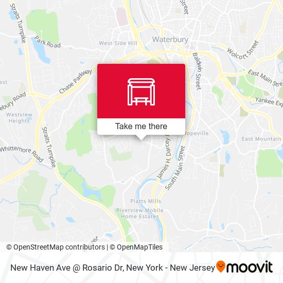 New Haven Ave @ Rosario Dr map