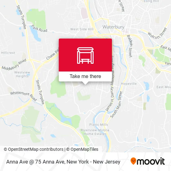 Mapa de Anna Ave @ 75 Anna Ave