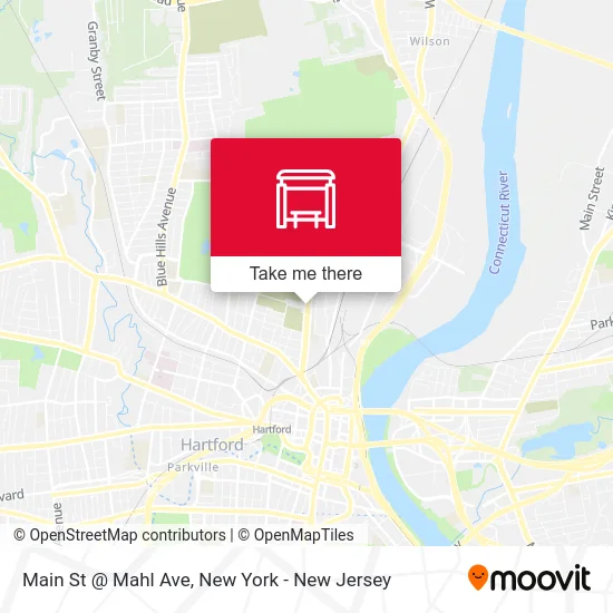 Main St @ Mahl Ave map