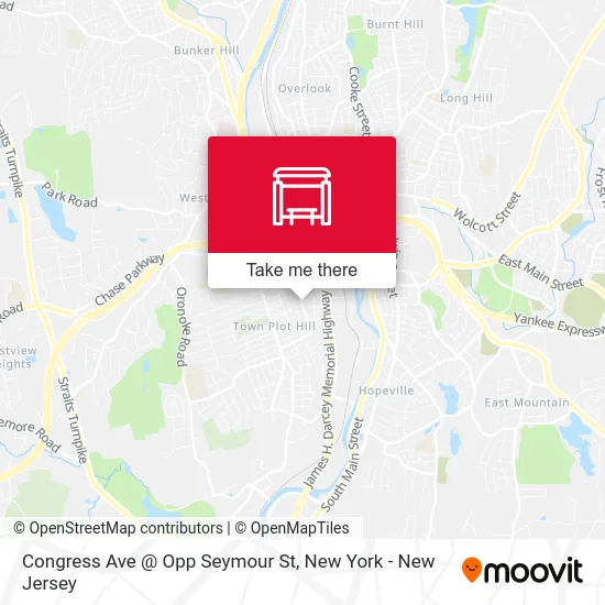 Congress Ave @ Opp Seymour St map