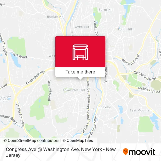 Congress Ave @ Washington Ave map