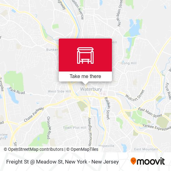 Mapa de Freight St @ Meadow St