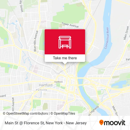 Main St @ Florence St map