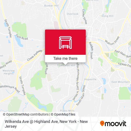 Wilkenda Ave @ Highland Ave map