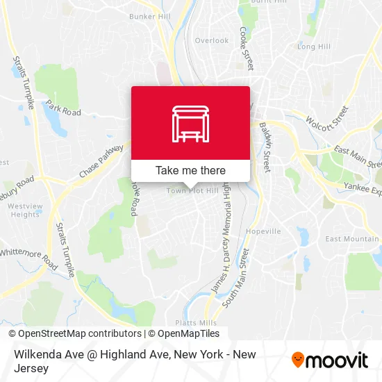 Wilkenda Ave @ Highland Ave map