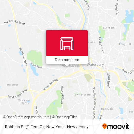 Robbins St @ Fern Cir map