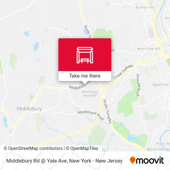 Middlebury Rd @ Yale Ave map