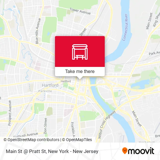Mapa de Main St @ Pratt St