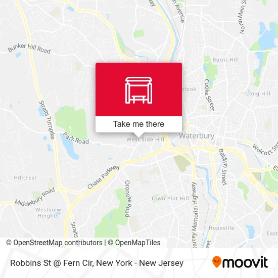 Robbins St @ Fern Cir map