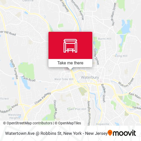 Mapa de Watertown Ave @ Robbins St