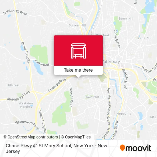 Chase Pkwy @ St Mary School map