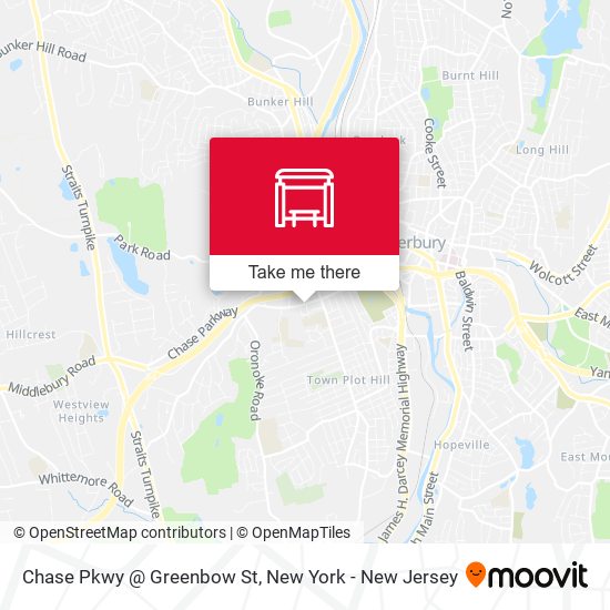Mapa de Chase Pkwy @ Greenbow St