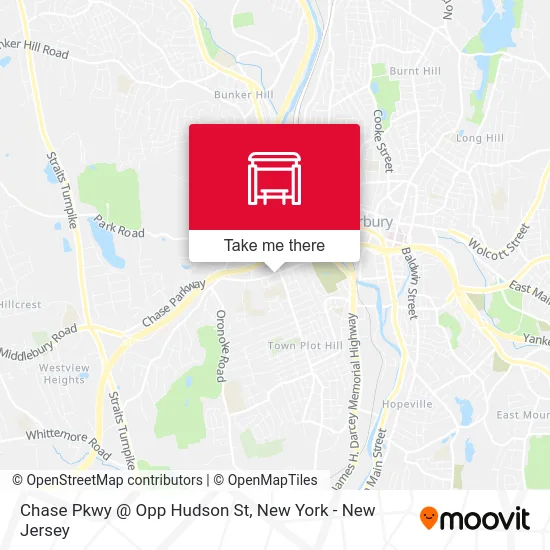 Chase Pkwy @ Opp Hudson St map