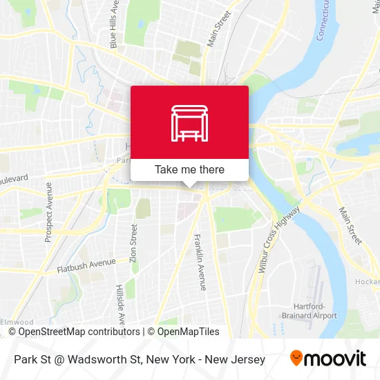 Park St @ Wadsworth St map