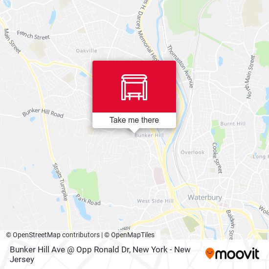 Bunker Hill Ave @ Opp Ronald Dr map
