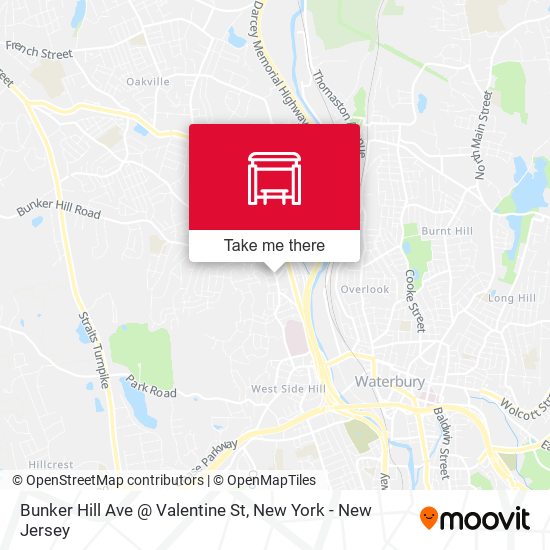 Bunker Hill Ave @ Valentine St map