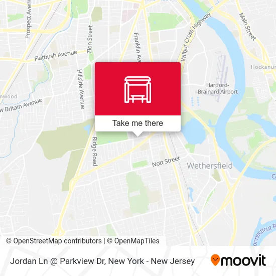 Jordan Ln @ Parkview Dr map