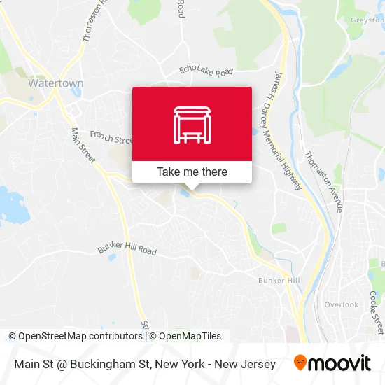 Main St @ Buckingham St map