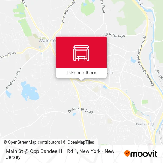 Main St @ Opp Candee Hill Rd 1 map