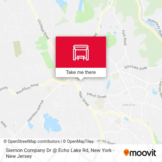 Siemon Company Dr @ Echo Lake Rd map