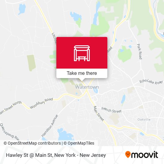 Mapa de Hawley St @ Main St