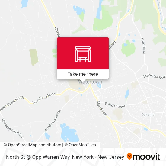 North St @ Opp Warren Way map