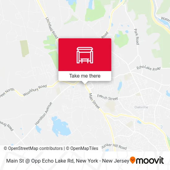 Main St @ Opp Echo Lake Rd map