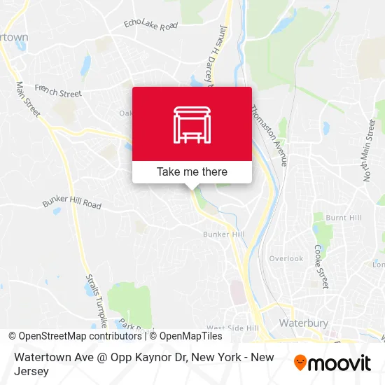 Watertown Ave @ Opp Kaynor Dr map