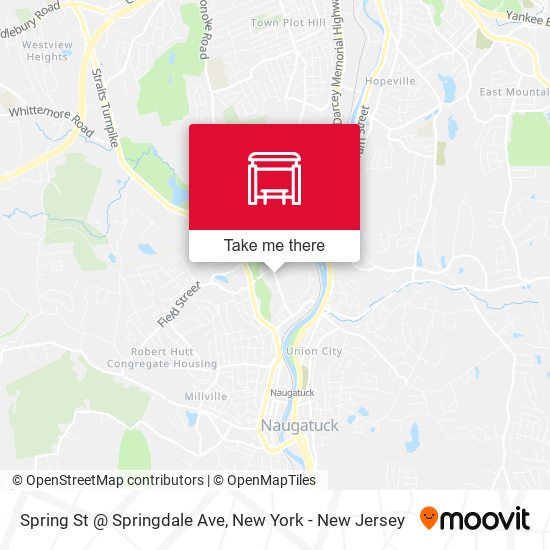 Mapa de Spring St @ Springdale Ave