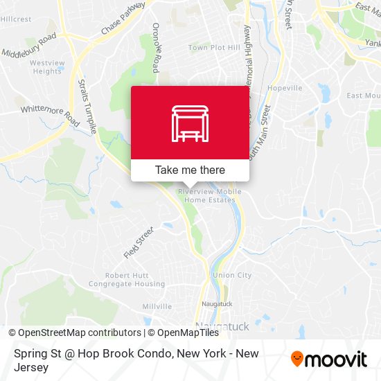 Spring St @ Hop Brook Condo map