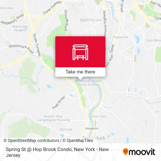 Spring St @ Hop Brook Condo map