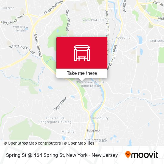 Mapa de Spring St @ 464 Spring St