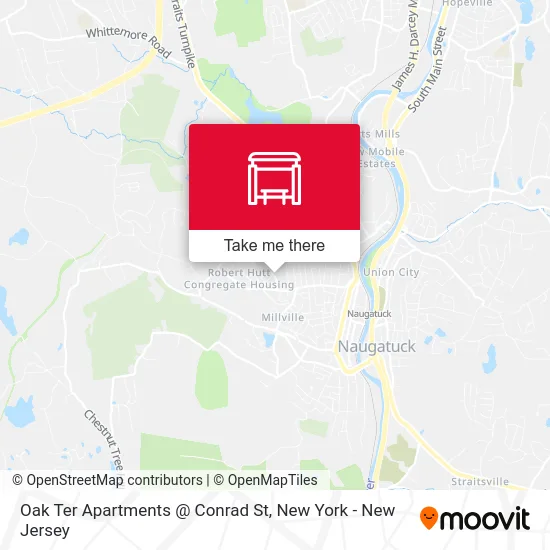 Oak Ter Apartments @ Conrad St map